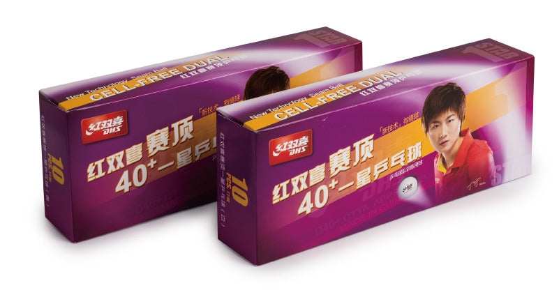 DHS Palline * Dual ABS arancione 40+ (10)