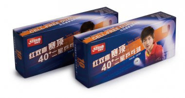 DHS Palline ** Dual ABS arancione 40+ (10)