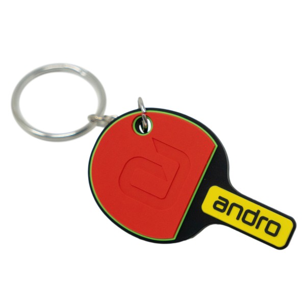 Andro Portachiavi Bat rosso/nero/giallo