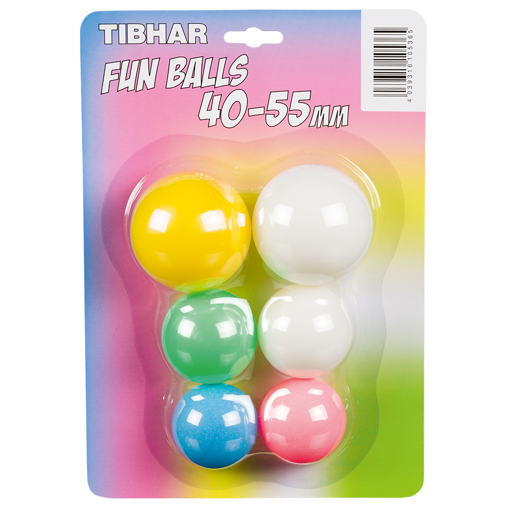 Palline divertenti Tibhar 40-55mm