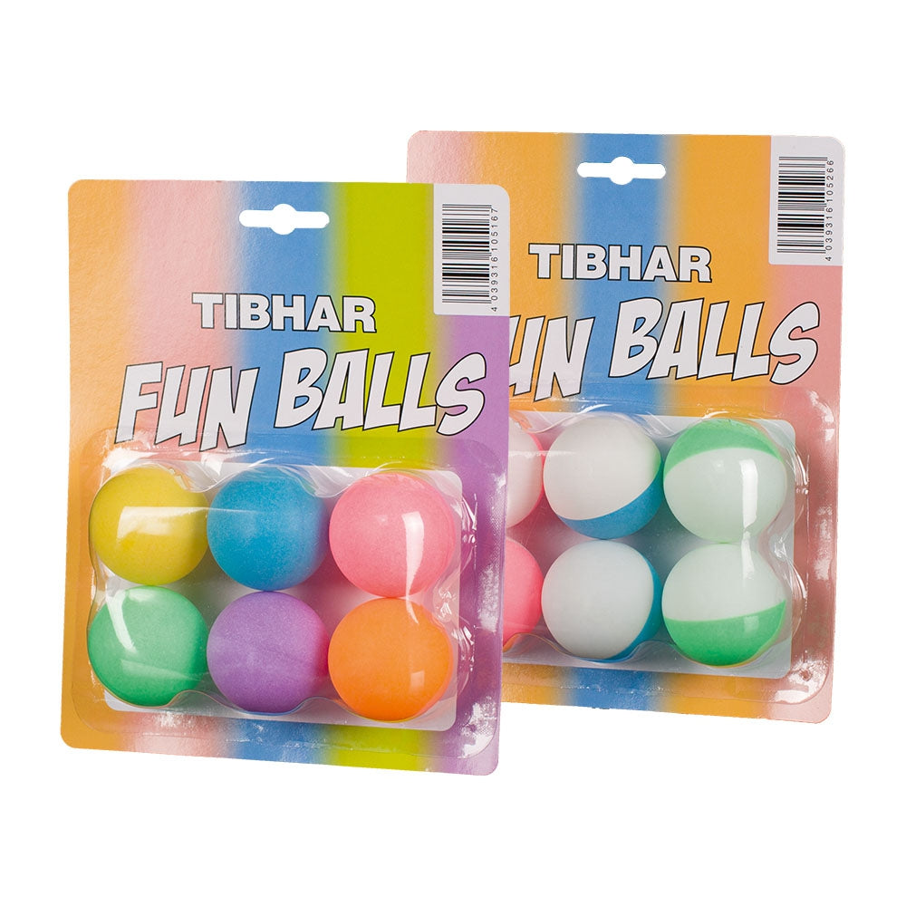 Palline divertenti Tibhar bicolore