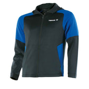 Felpa con cappuccio Tibhar Pro nero/blu