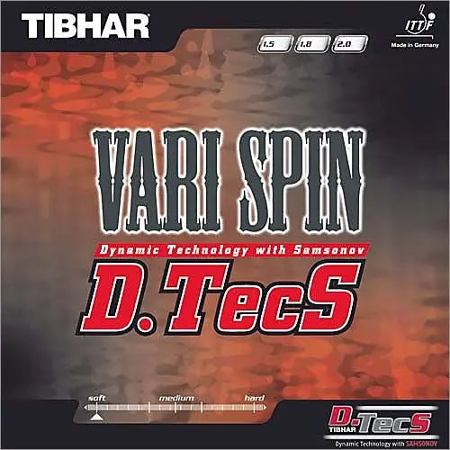Tibhar Vari Spin D.TecS Tibhar SE - tabletennisstore.eu